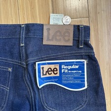 Deadstock Lee Vintage Blue Jeans 80s Size W28 L32