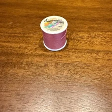 VINTAGE Signature Bermuda Pink A&E Thread Spool (Art 10, Color 212) Retro Sewing