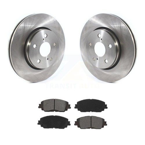 Front Disc Brake Rotors And Semi-Metallic Pads Kit For Toyota C-HR K8S-103656 - Picture 1 of 8