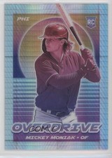 2021 Panini Chronicles Overdrive Hyper Prizm 105/299 Mickey Moniak #10 0o1