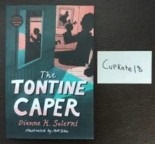 The Tontine Caper by Dianne K. Salerni 4/25 Paperback NEW ARC Book