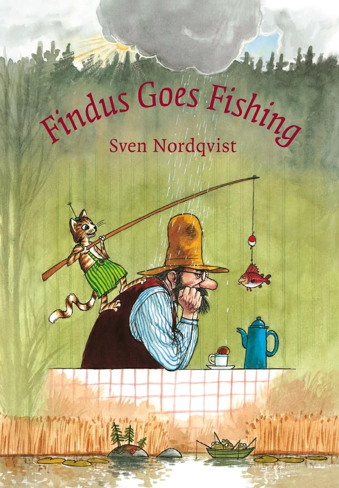Findus Goes Fishing (Pettson and Findus). Nordqvist New** - Image 7