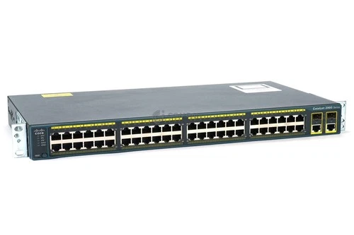 Cisco WS-C2960-48TC-L 48x RJ-45 100Mb 2x Combo RJ-45 / SFP 1Gb - Ethernet Switch