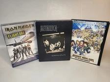 Metallica Cunning Stunts / Iron Maiden Flight 666 / Detroit Rock City Kiss / DVD