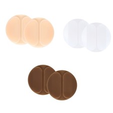Washable Bra Strap Shoulder Pads, 4 Pair Silicone Grip Cushions