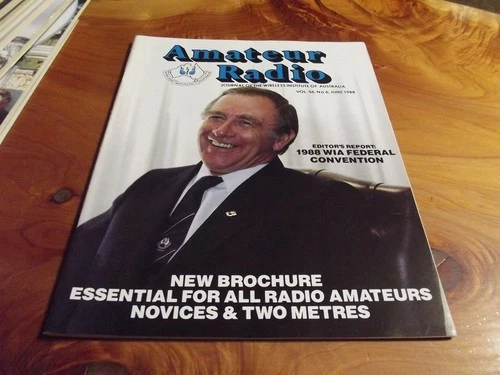 MAGAZINE  AMATEUR RADIO JUNE 1988   GREAT   ** MUST SEE ***
