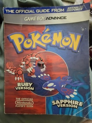Pokemon Sapphire/ Ruby Version Prima s Official Strategy Guide No Poster