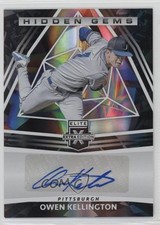 2022 Panini Elite Extra Edition Hidden Gems Black Owen Kellington Auto w5b