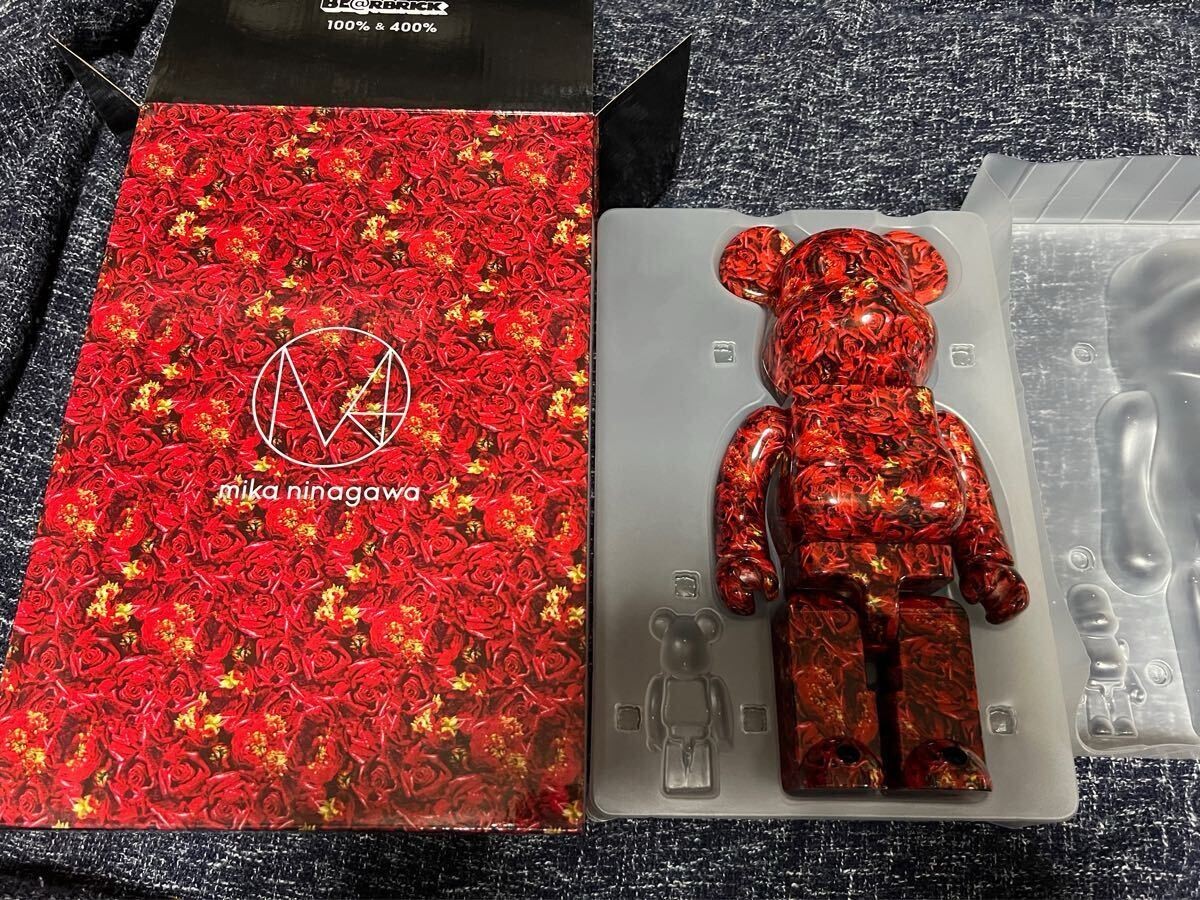 その他 BE@RBRICK - BE@RBRICK LEATHER ROSE  mika ninagawa Medicom BE@RBRICK Mika Ninagawa Leather Rose 100% 400
