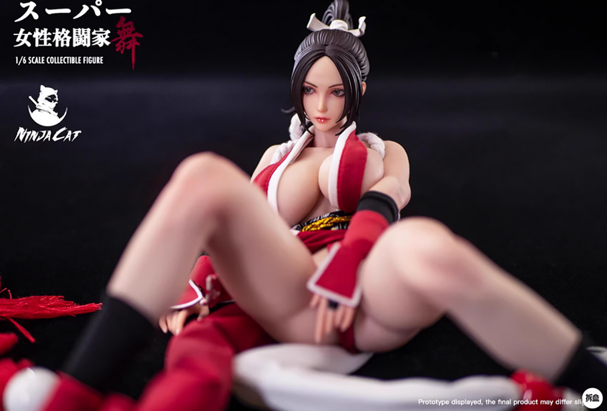 In Stock NINJA CAT 1/6 KOF N001 Mai Shiranui Action Figure