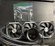 NZXT Kraken Elite 360 2024 AIO Black w/3 Lian Li UNI AL120 V1 120mm Fans