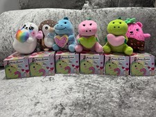 MORIAH ELIZABETH Valentine Collection Plush Complete Set of 6 NEW Open READ