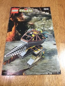 LEGO Rock Raider: Granite Grinder 4940 and Rapid Rider 4920 Complete NO BOXES