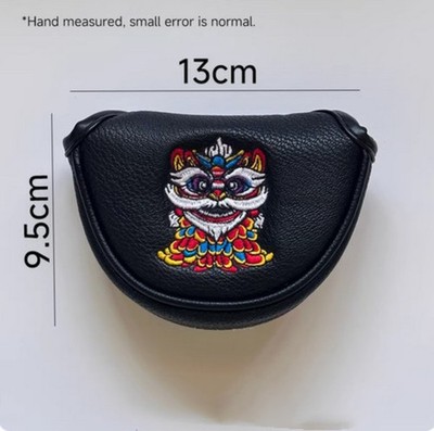 Golfschlägerhaube Golf Club Mallet Putter Abdeckung Kopfcover Headcover Der Löwe