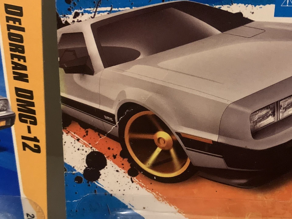 Hot Wheels 2010 & 2011 New Models 1981 Delorean DMC-12 FTE Silver Lot Of 2 - Image 4 of 4