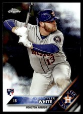 2016 Topps Chrome Tyler White Rookie Houston Astros #70