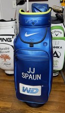 2016 JJ SPAUN PGA Tour USED Nike VAPOR Staff Golf Bag  VeryRare 