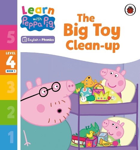 Learn with Peppa Phonics Level 4 Book 1 – The Big Toy Clean-up (Phonics Reader) - Image 8