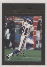 2002 Fleer Tradition Career Highlights Randy Moss #9CH HOF 2u3