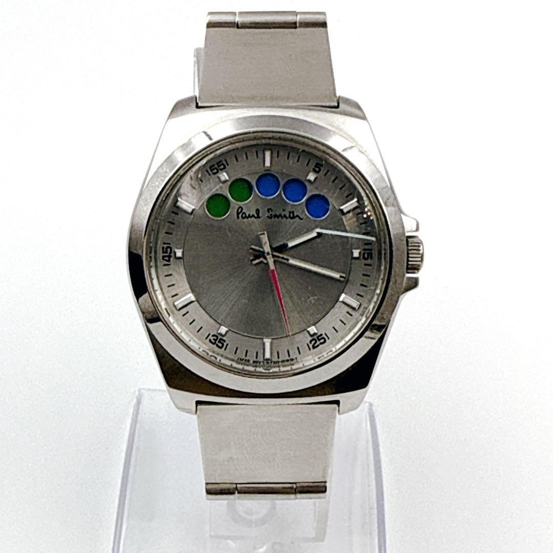 Paul Smith Five Eyes Watch Rectangular Silver Swe… - image 4