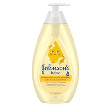 Johnson's Baby Head-To-Toe Wash  Shampoo, Aloe  Vitamin B5, 27.1 fl. oz