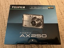 Fujifilm FinePix AX250 Vintage Digital Camera 5X Wide Zoom 14MP 8GB In Box AS-IS
