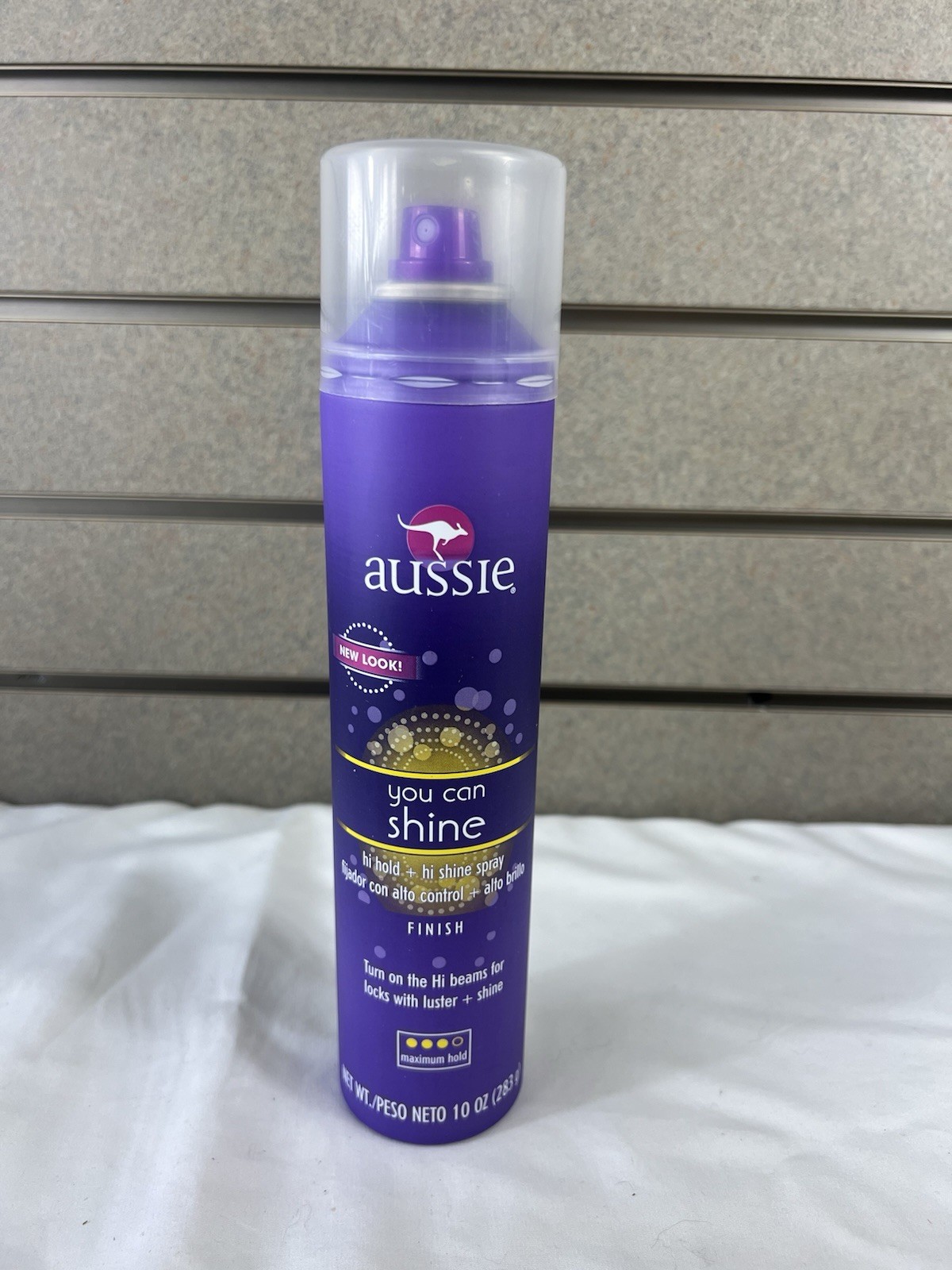 Aussie You Can Shine Sun-Touched Shine Hairspray, Maximum Hold 10 Oz VHTF NOS!