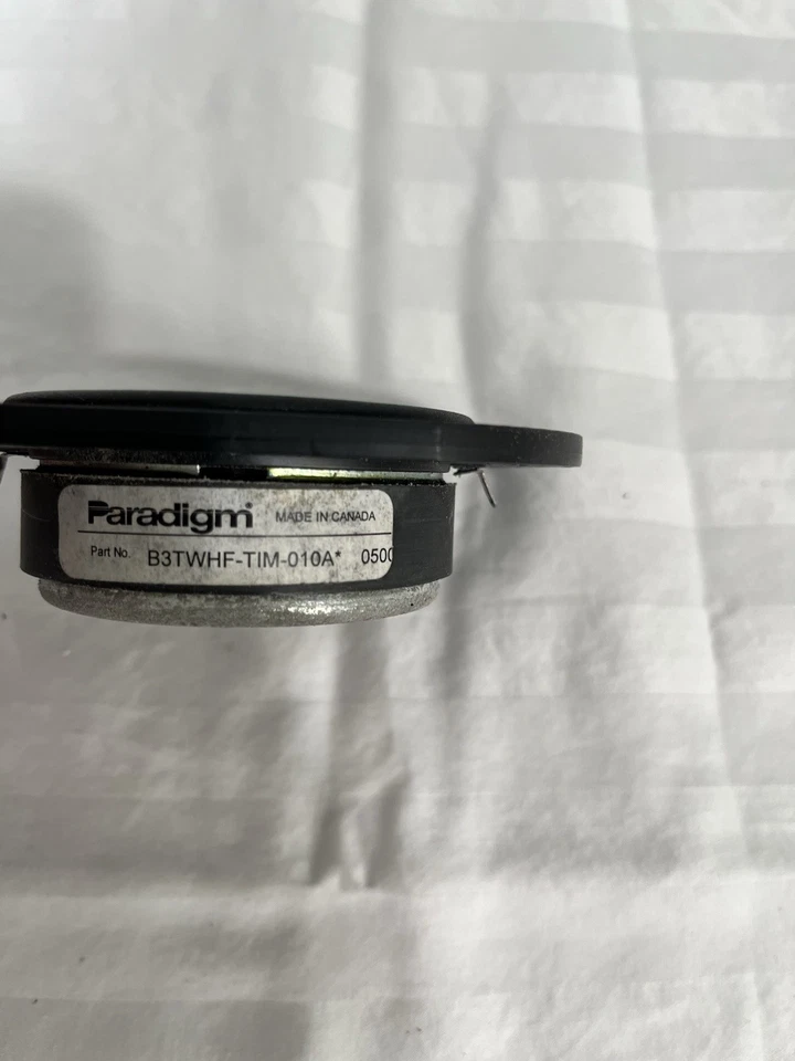 Altavoz tweeter Paradigm B3TWHF-TIM-010A del monitor 9 funciona bien Foto 2 de 4