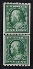CKStamps: US Stamps Collection Scott#390 1c Franklin Mint NH OG 21 1/2mm