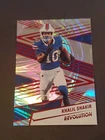 2025 Panini Revolution Football Red Swirl Khalil Shakir #6