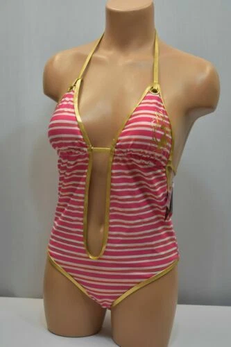 Traje de baño de una pieza Baby Phat a Rayas para mujeres