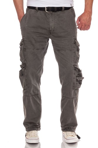 JET LAG Herren Cargohose FW 011 Outdoor Seitentaschen Männerhose - Bild 4 von 15