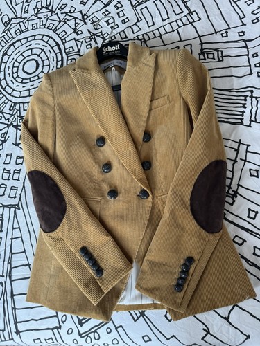 VERONICA BARTCORD MILLER DICKEY ZWEIREIHIGER BLAZER CAMEL GRÖSSE 2 - Bild 15 von 20