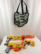 Lot of 4 Nerf Guns / Pistols - Spectre, Recon, Dart Tag, Vest