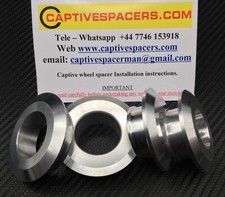 Yamaha YZF R6 2017 - 2025   Supersport Superstock Captive wheel Spacers.