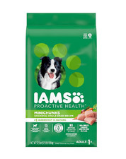 IAMS Proactive Health Minichunks Adult Dry Dog Food with Real Chicken 3.3 lb Bag