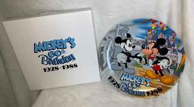 New Vintage Walt Disney 1928 - 1988 Mickey's 60th Birthday