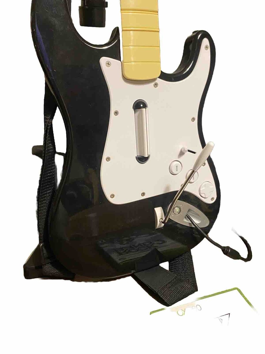 Harmonix Xbox 360 Rock Band Wired Guitar and Wired Drum Set with
