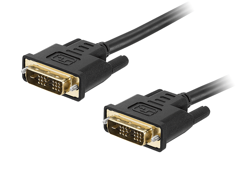 DVI Cable 3m Premium DVI Male to DVI Male 18+1 Monitor Gold Plated Full HD