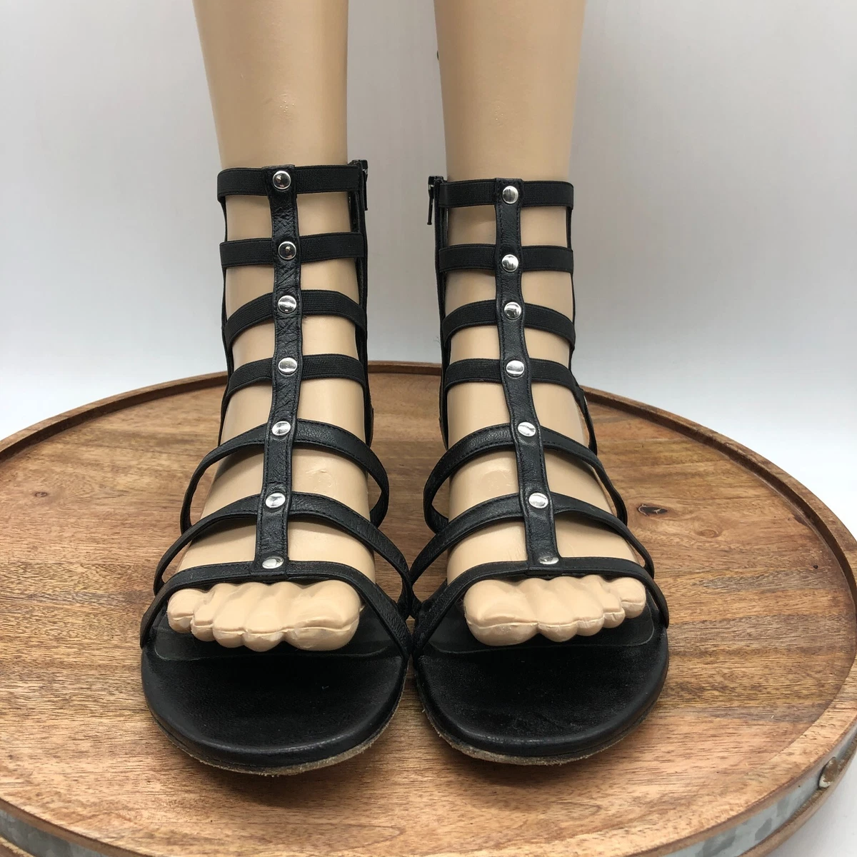 Stretch Gladiator Sandals