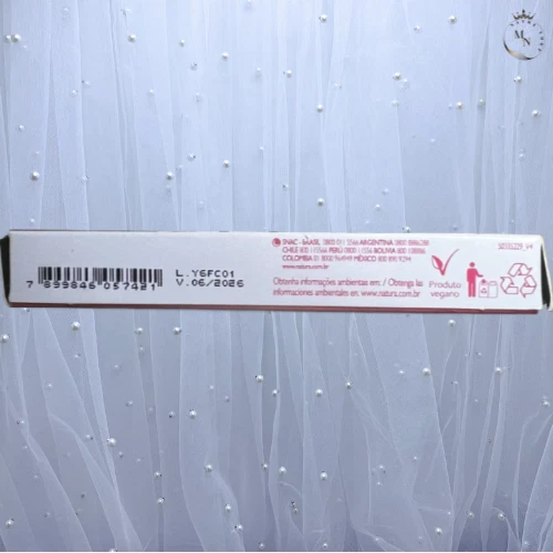 Mini lápiz delineador de ojos Natura Faces extra negro 800 mg Lapiz Para Ojos caducidad 06/2026 Foto 3 de 3