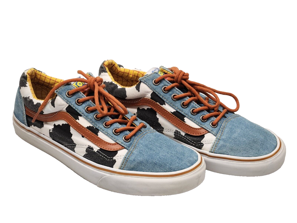 VANS Old Skool TOY STORY Disney Pixar Woody Cow Denim Andy Men's