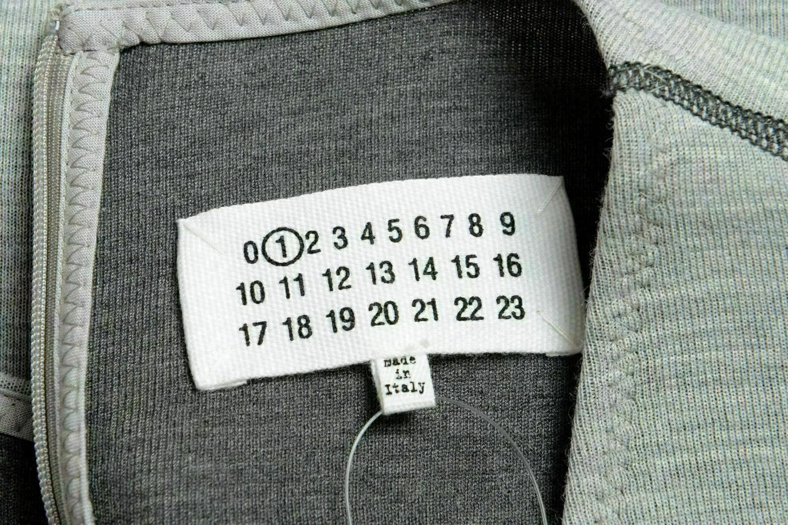 Abito senza maniche Maison Margiela ""1" donna grigio lana US M IT 42