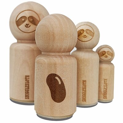 Jelly Bean Solid Rubber Stamp for Stamping Crafting Planners