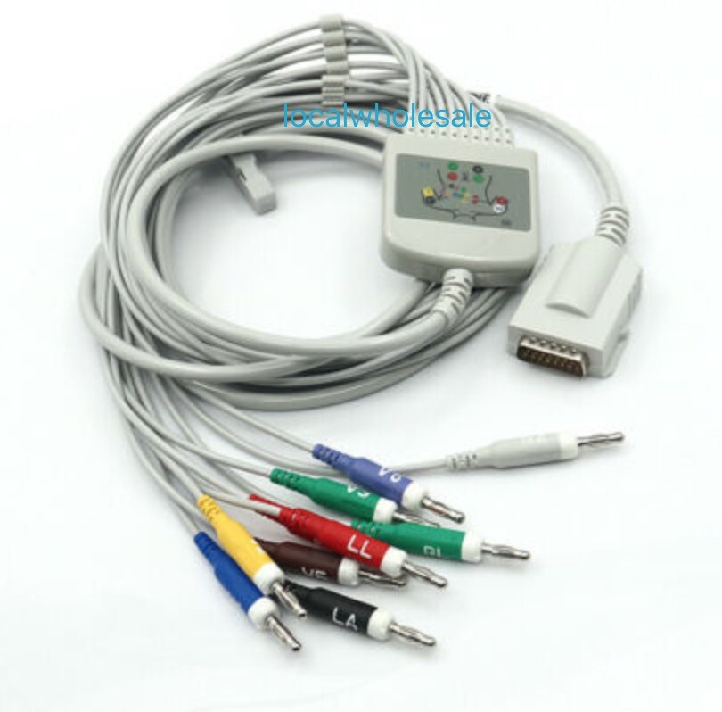 Burdick Compatible EKG Cable (007704) (007725