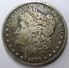 1878-S Morgan Silver Dollar VAM 57 Long Knock VF Very Fine Top 100 $1 Key