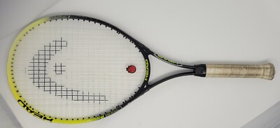Head Tour Pro Tennis Titanium Racquet Yellow and Black 4 1/4 Grip