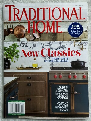TRADITIONAL HOME MAGAZINE   Fall 2021   Chef's Special   Cozy Color  