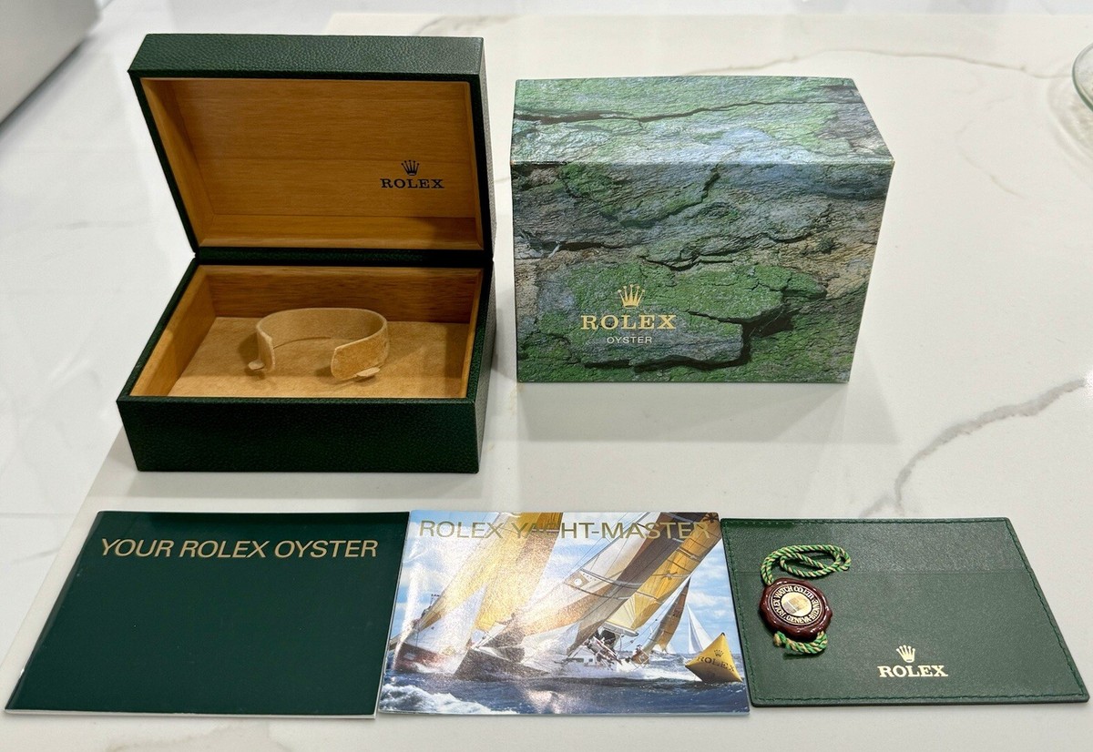その他 Assemblage Selection High Grade Ver. BOX Rolex Yacht-Master 35mm Yellow Gold Blue Dial Oyster Watch
