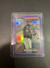 2024 Topps Chrome Eduardo Rodriguez Purple Arizona Diamondbacks 033/250